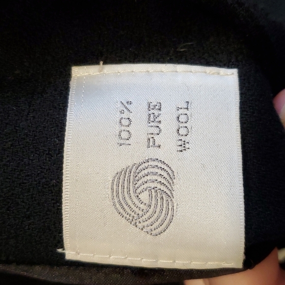 La Rue des Reves Vintage Wool Pleated Bomber Jacket 12 - Picture 6 of 6